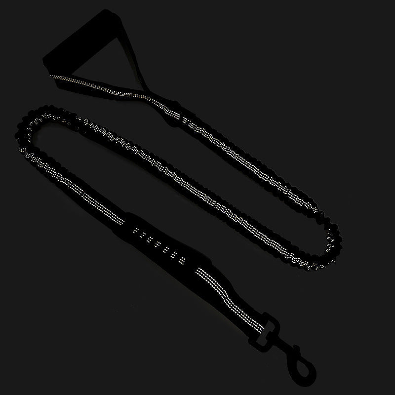 Heavy-duty retractable dog lead casing and comfort grip handle