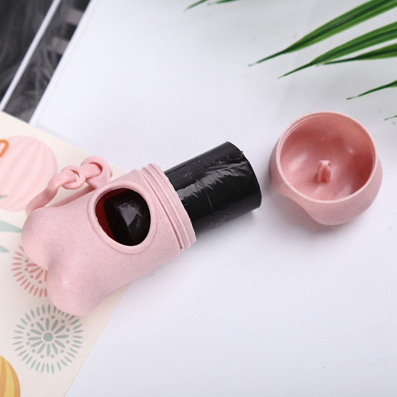 Poop scoop set with included waste bags