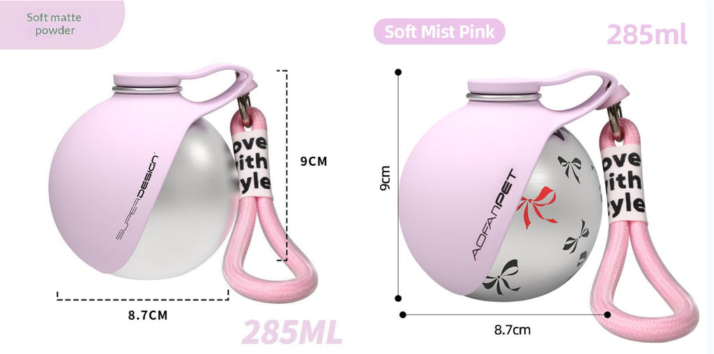 Portable dog water bottle travel bowl full product lineup