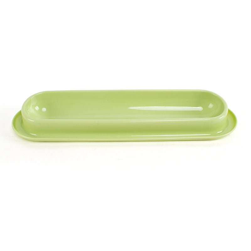 Leakproof pet feeder all three colour options together