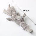 Plush Squeaky Chew Toy for Small Dogs — Elephant, Lion & Wolf